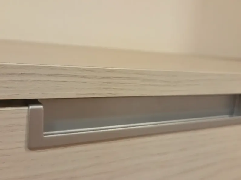 Scarpiera modello Scarpiera minima olmo chiaro  di Birex in melaminico in Offerta Outlet