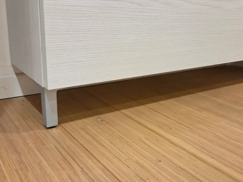 Scarpiera modello Scarpiera minima olmo chiaro  di Birex in melaminico in Offerta Outlet