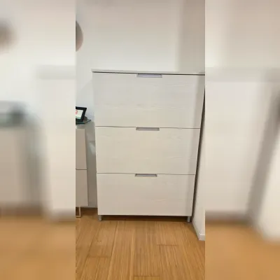 Scarpiera modello Scarpiera minima olmo chiaro  di Birex in melaminico a prezzo Outlet