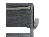 Sedia Poltroncina oron obsidian da giardino a marchio Collezione esclusiva con forte sconto