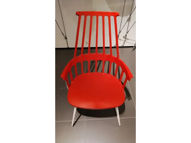 Arredo giardino Kartell: sedia modello Sedia mod. caomback SCONTATA