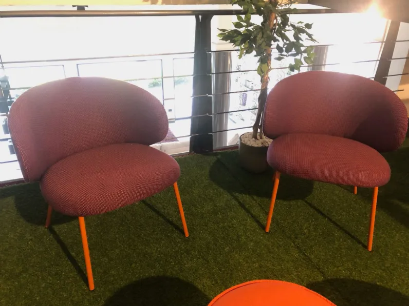Sedia da giardino Tuka lounge a marchio Connubia in offerta 