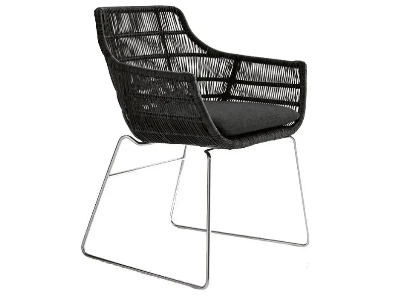 Arredo giardino B&b italia: sedia modello Crinoline SCONTATA