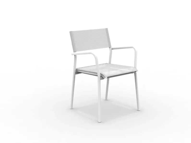 Sedia per l'esterno Poltrona emma fango a marchio Vermobil con forte sconto 