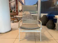 Sedia per l'esterno Solaria a marchio Poltrona frau in offerta 