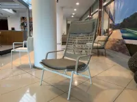 Sedia per l'esterno Solaria a marchio Poltrona frau in offerta 