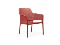 Sedia da giardino Net relax corallo Nardi in offerta