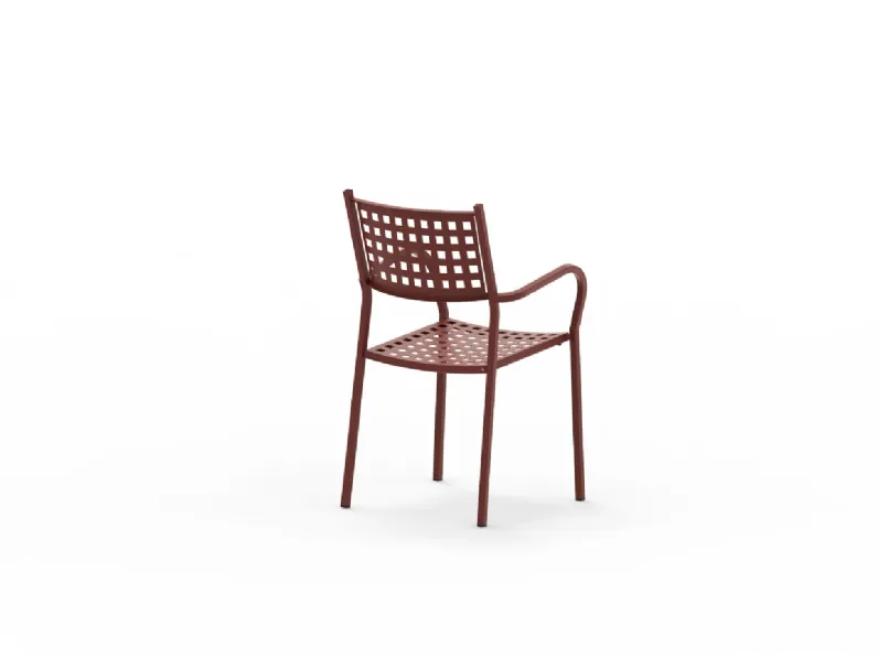 Sedia Poltroncina alice terracotta da giardino a marchio Vermobil con forte sconto