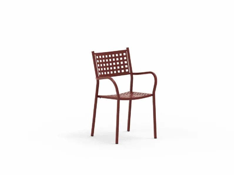 Sedia Poltroncina alice terracotta da giardino a marchio Vermobil con forte sconto