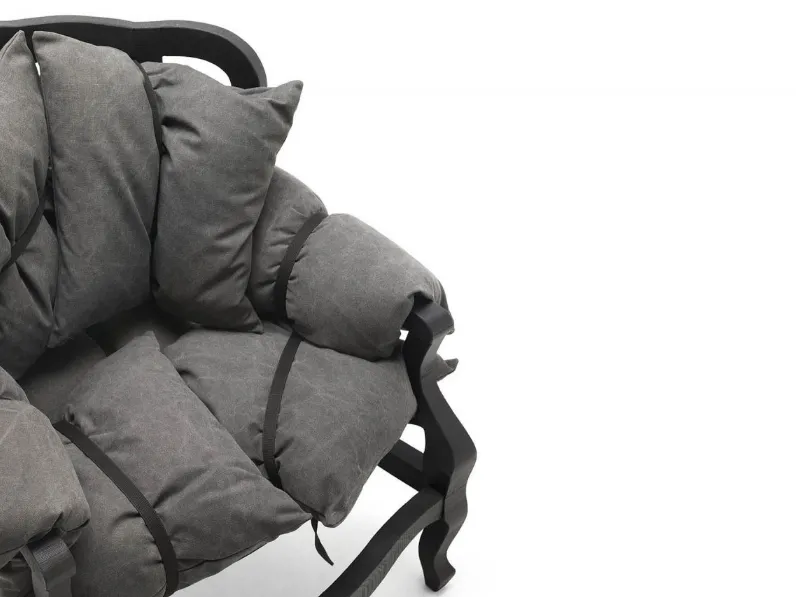 Sedia da soggiorno 7pillows Mogg a prezzo Outlet 