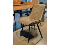 Sedia in ecopelle modello Sixty di Devina nais 