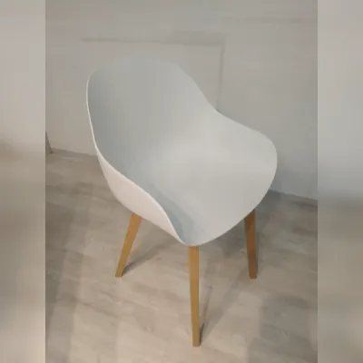 Sedia in plastica poltroncina 2+2 sedie academy pronta cons. spedibili in Offerta Outlet