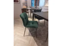 Sedia in tessuto poltroncina 4 sedie annie calligaris pronta cons. scontata