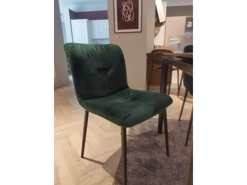 Sedia in tessuto poltroncina 4 sedie annie calligaris pronta cons. scontata