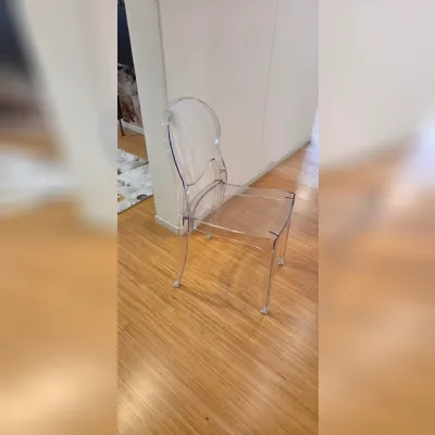 Sedia 4 sedie metalcrilato trasparente  La seggiola SCONTATA a PREZZI OUTLET