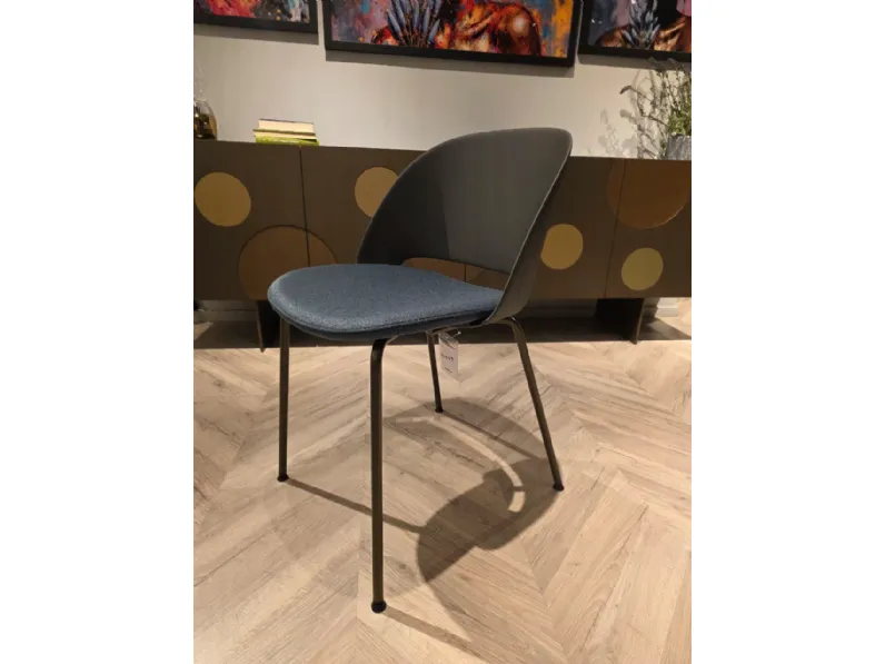 Sedia ergonomica 4 sedie polo bontempi design di Bontempi a prezzo Outlet