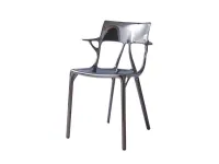 Sedia con braccioli A.i. di Kartell a prezzo scontato