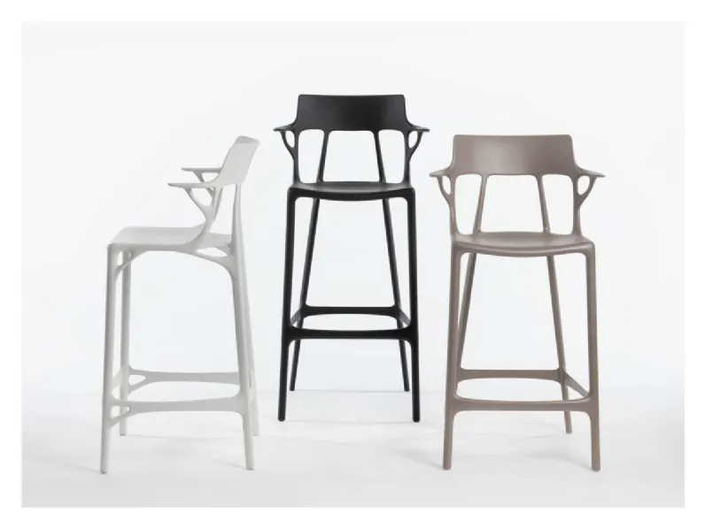 Sedia da cucina A.i. stool Kartell a prezzo scontato 