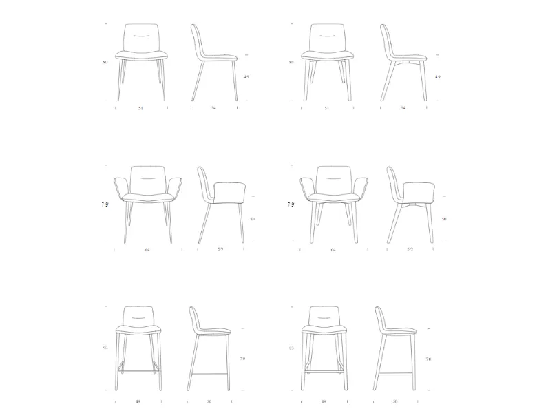 Scopri la sedia Alexia di Tonin Casa con uno sconto imperdibile!