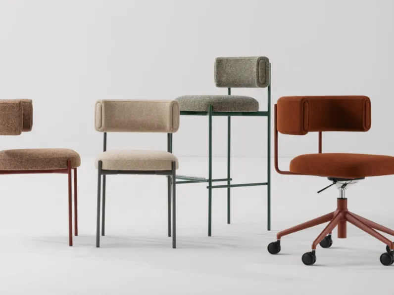 Sedia Amelie di Midj in OFFERTA OUTLET -30%