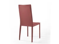 Sedia Anemone alta * Julia arredo cuoio SCONTATA a PREZZI OUTLET