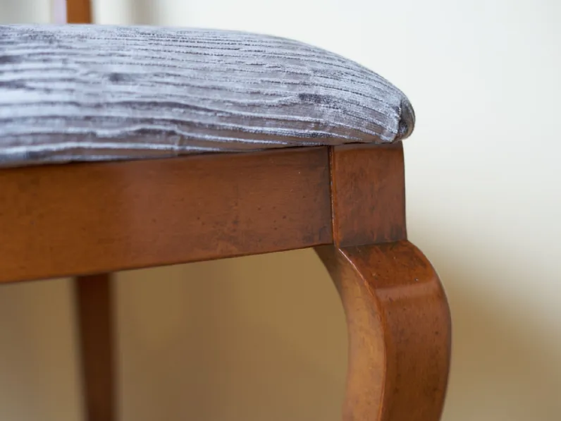 Sedia in legno senza braccioli Antiqua scontata