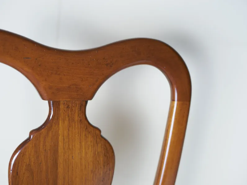 Sedia in legno senza braccioli Antiqua scontata