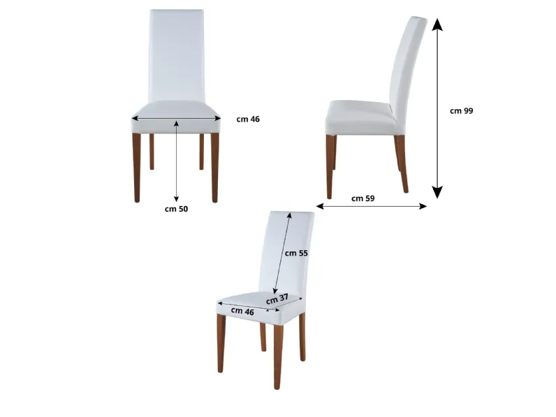 Sedia modello Mobilike ml516 a marchio Artigianale scontata del 20%