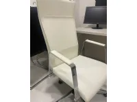 Sedia girevole Athena di Las mobili in Offerta Outlet