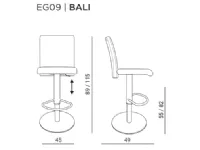 Sedia Bali Easyline con un ribasso vantaggioso
