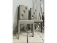 Sedia da soggiorno realizzata in ecopelle Bellinzona di Target point 
