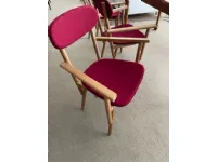 Sedia in legno con braccioli Legno in Offerta Outlet