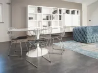 Sedia di A&c modello Bertoia da soggiorno in offerta -30%