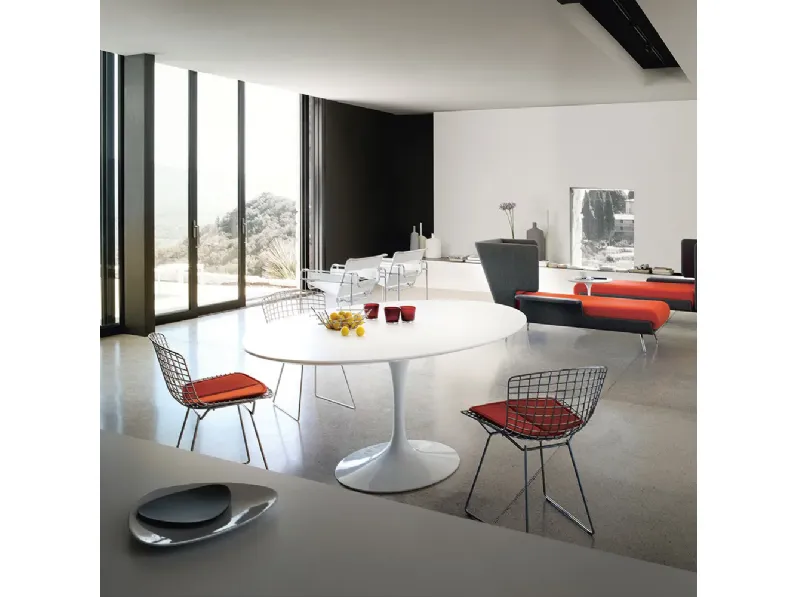 Sedia di A&c modello Bertoia da soggiorno in offerta -30%