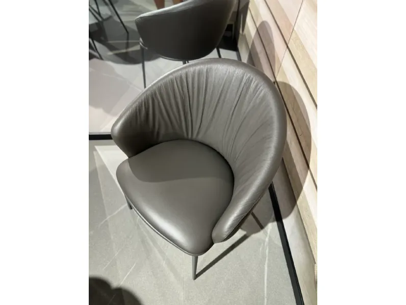 Sedia Bloom b da soggiorno realizzata in  scontata del 70%