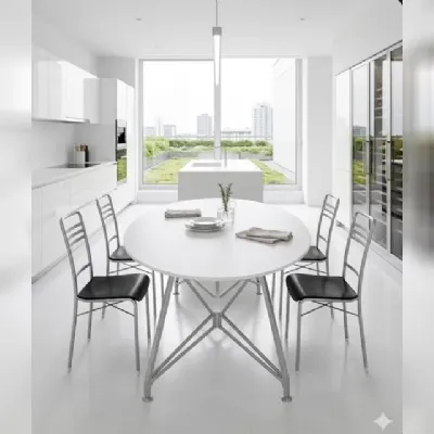 Sedia Sedia elisa seduta legno nero bonaldo Bonaldo SCONTATA a PREZZI OUTLET