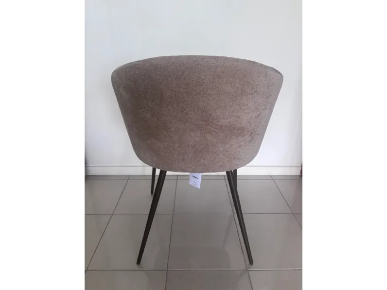Sedia di Bontempi modello Rebecca 3476 da soggiorno in offerta -32%