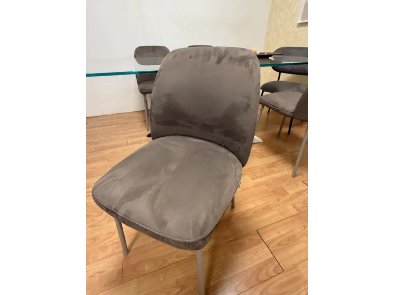 Sedia da soggiorno Set 4 sedie vivian di Bontempi SCONTATA 30%