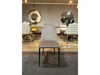 Sedia in tessuto con schienale alto Branch scontata