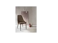 Sedia in tessuto senza braccioli Brisa scontata