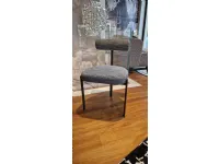 Sedia fissa Caillou sedie di Liu jo living a prezzo Outlet