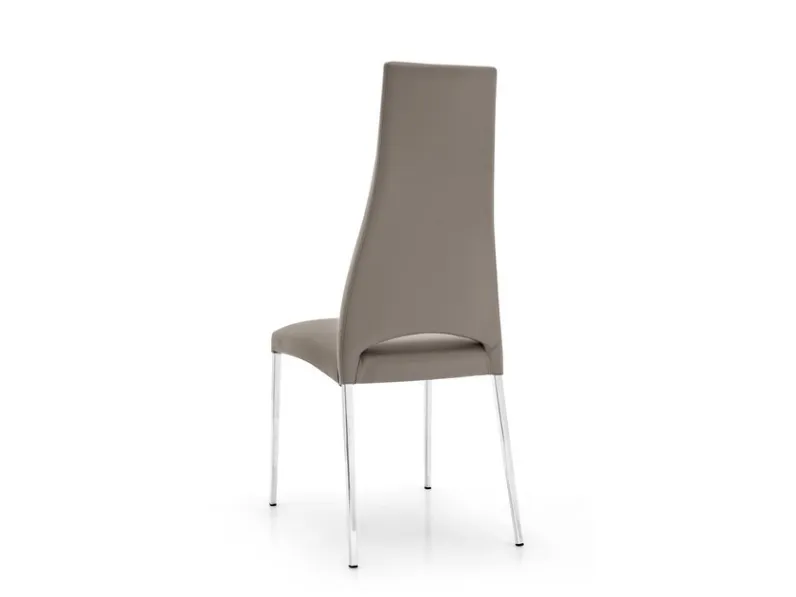 SEDIA Calligaris Juliette leather PREZZI OUTLET