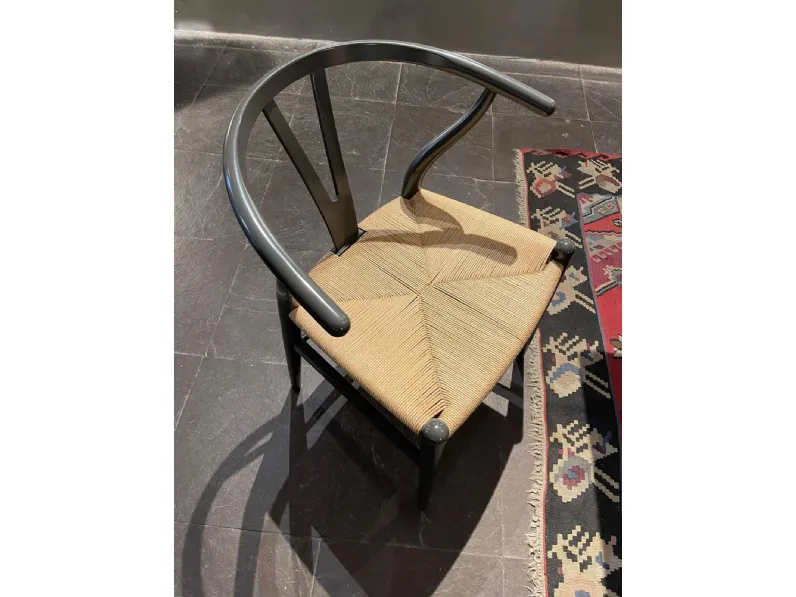 Sedia da soggiorno Sedia carl hansen & s�n ch24 - wishbone di Carl hansen & son SCONTATA 60%