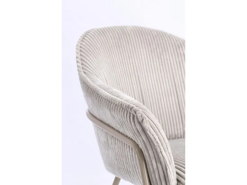 Sedia da soggiorno Cassidy di Bizzotto SCONTATA 50%