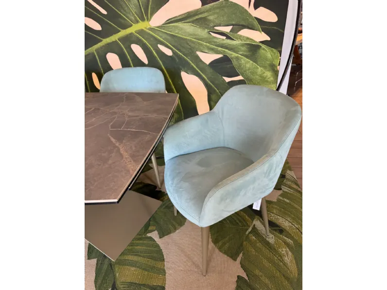 Sedia di Di lazzaro modello Cecilia da soggiorno in offerta -40%