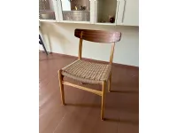 Sedia con schienale alto Ch23 di Carl hansen & son a prezzo scontato