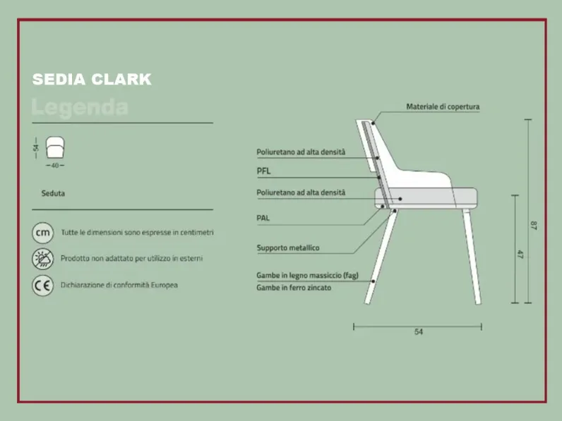Sedia poltroncina Clark - sc antonio di Artigianale a prezzo ribassato