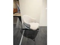 Sedia in tessuto poltroncina Loop in tessuto idrorepellente in offerta