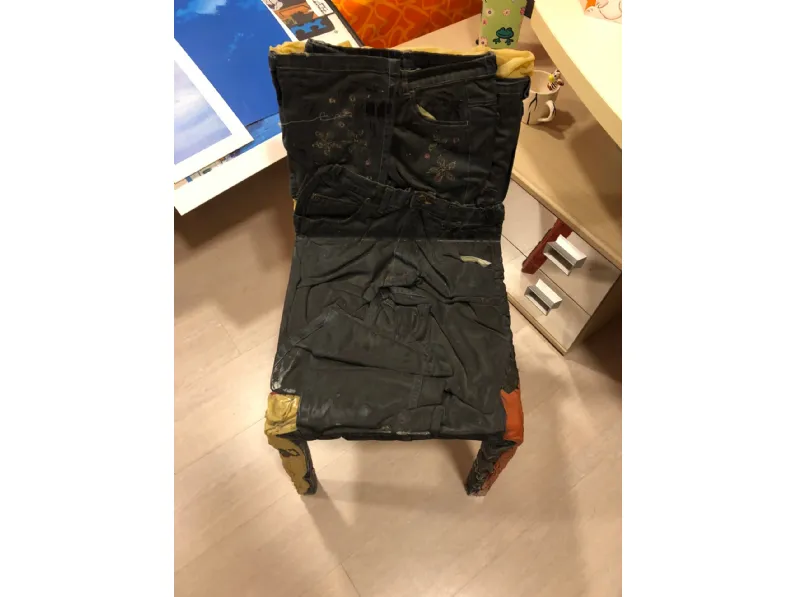 Sedia Sedia composta da jeans  Casamania by frezza con uno sconto vantaggioso