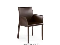 Sedia con braccioli Agata large braccioli di Julia italia in Offerta Outlet